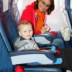 兒童飛機吊床便攜式嬰兒飛機旅行床可摺疊汽車座椅延長墊擴展器