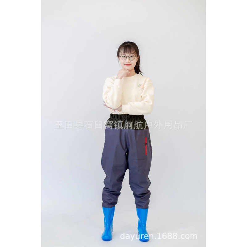 Pantalones de agua de mujer de cinturón, medio cuerpo, zapatos de lluvia de playa, pantalones de lluvia impermeables, ropa de nadar para niños.