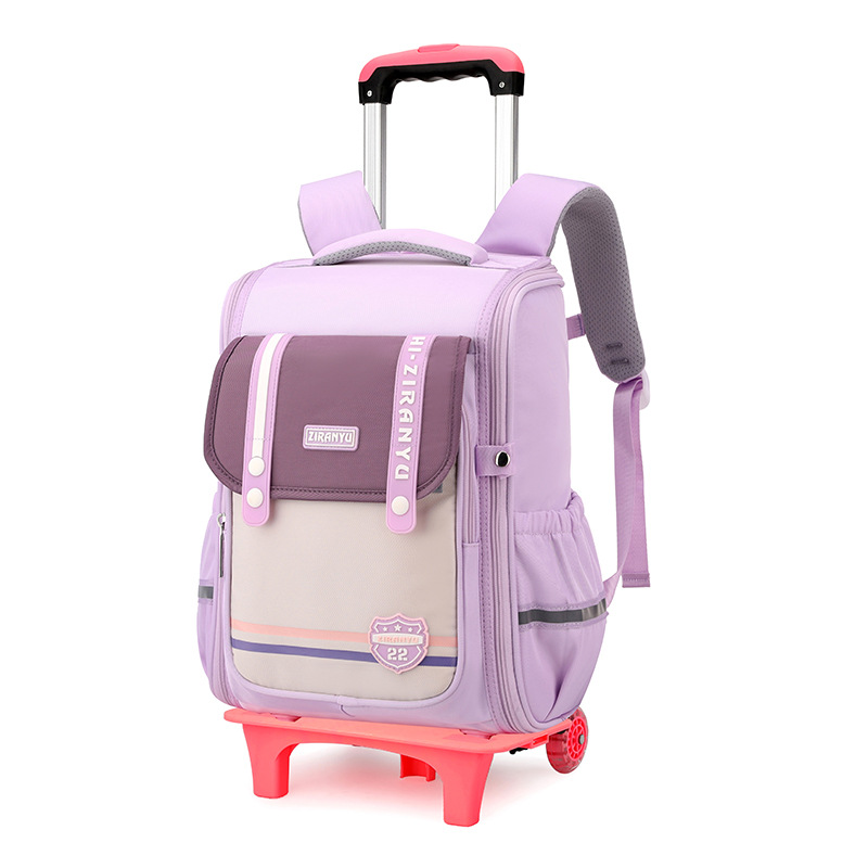 Mochila escolar de estudiantes de primaria 2025 nuevo grado 1,23 a 6 mochila de hombro ligera transpirable para niños