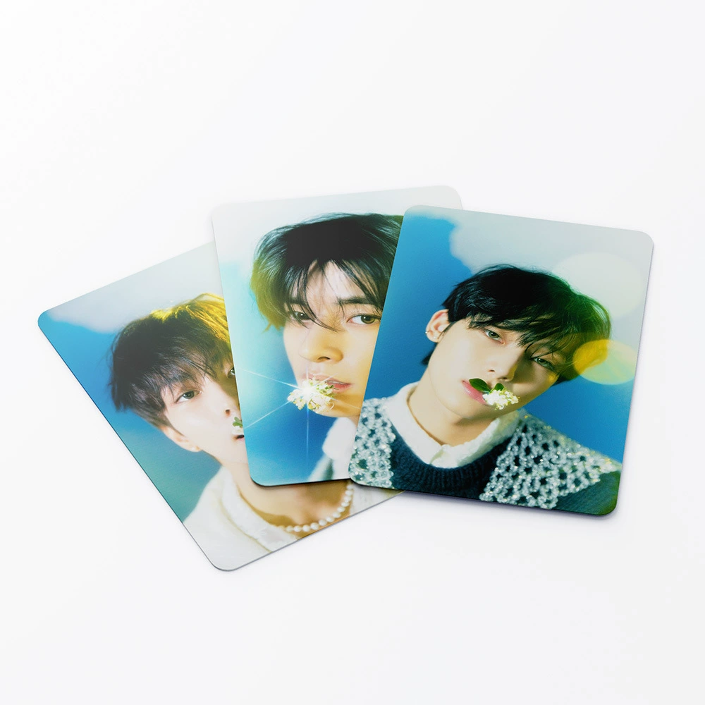 55 E ORANGE BLOOD Liang Zhenyuan KPOP LOMO
