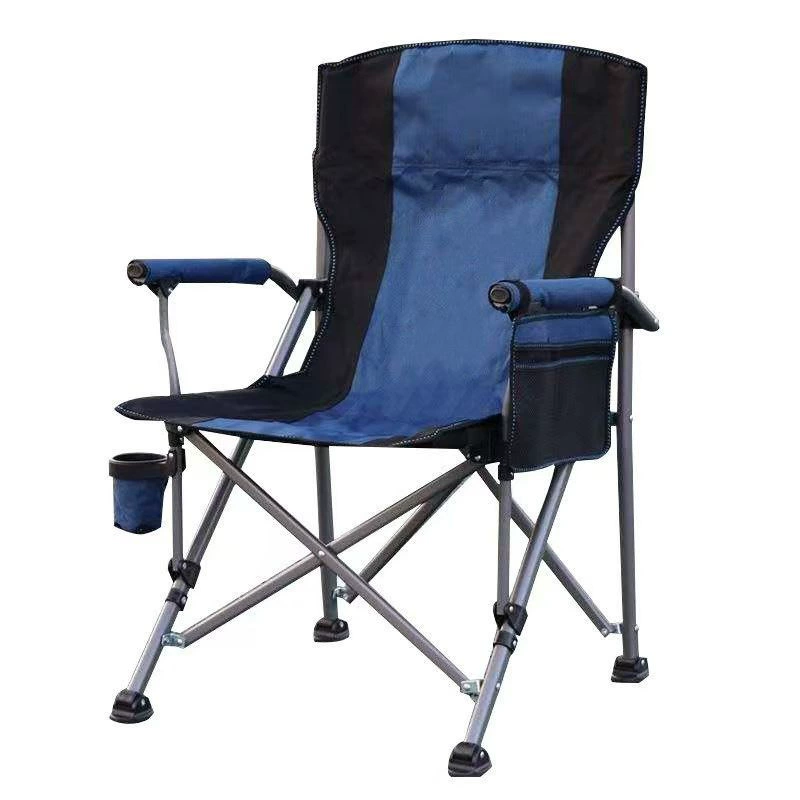 Садовое складное кресло для отдыха на пляже, переносной стул для кемпинга, водонепроницаемая крышка кружки, рыболовное кресло, обеденное кресло, складное кресло