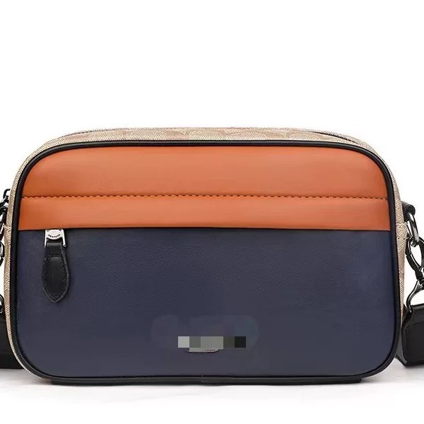 9912 # Men's Carriage Shoulder Crossbody Messenger Bag