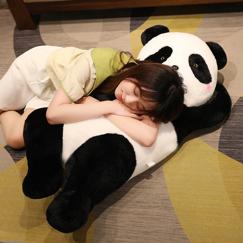 可爱大熊猫玩偶小熊熊公仔抱抱熊女生睡觉抱枕娃娃毛绒玩具懒批发