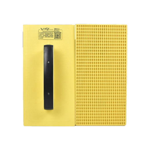 Molding steel tempered plastic grout board, grout molding board, grouting board, masonry grout board