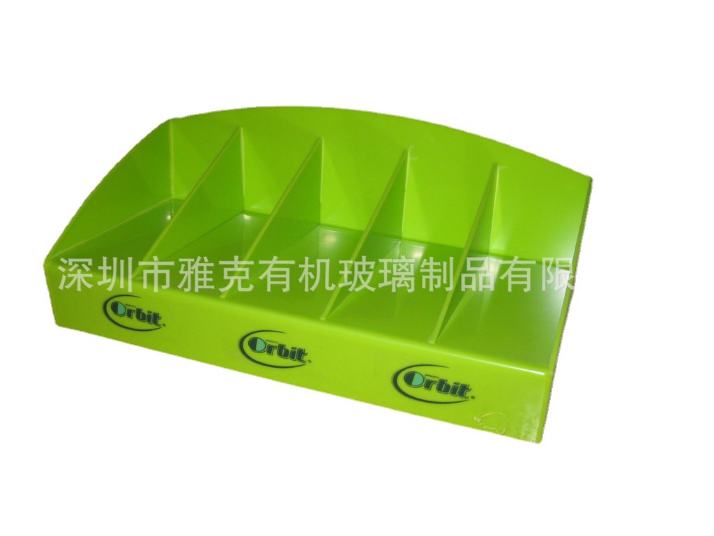 深圳厂家供应亚克力多功能多格托盘亚克力桌面整洁收纳盒糖果盒