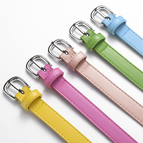 New Children's Waist Belt for Cross-border, Fashion and Versatile Commute Style, Pin Fastener, Matches Jeans, Waist Belt Wholesale
