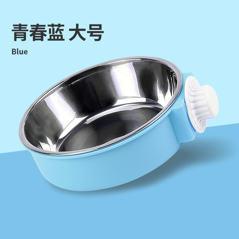 現品はペットの碗を供給して、ステンレスの犬の碗をひっくり返してかごの猫の碗の犬のたらいを掛けて吊り式のステンレスの碗の卸売りを掛けます。|undefined