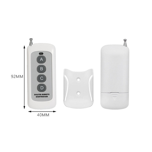 1000 meters 4-button wireless remote control motor forward and reverse lamp garage door remote control underwater light remote control 433M
