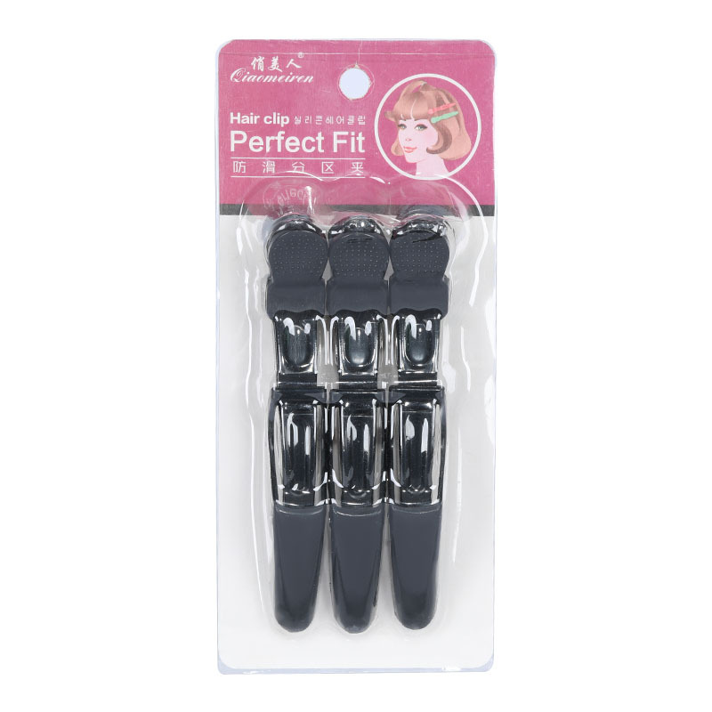 Pinza para cabello tipo duckbill sin marcas, ideal para flequillo y maquillaje