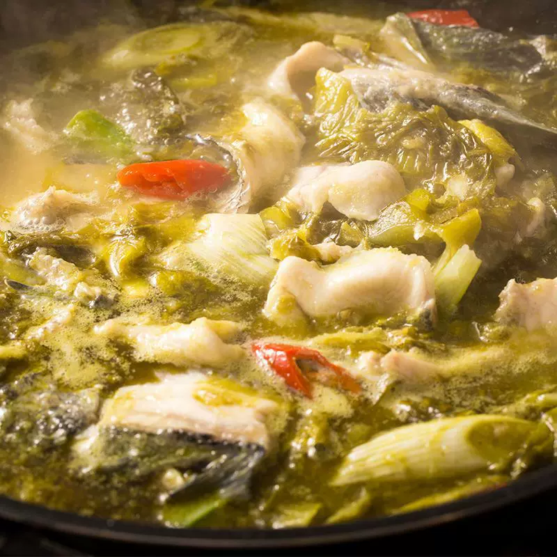 老坛酸菜鱼调料青花椒水煮鱼佐料金汤酸辣烧菜底料家用商用重庆厂