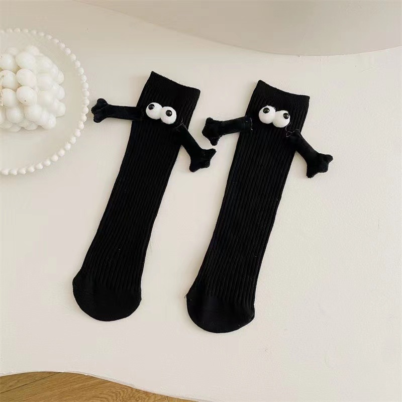 Unisex Lässig Einfarbig Polyester Baumwolle Polyester Crew Socken Ein Paar display picture 4