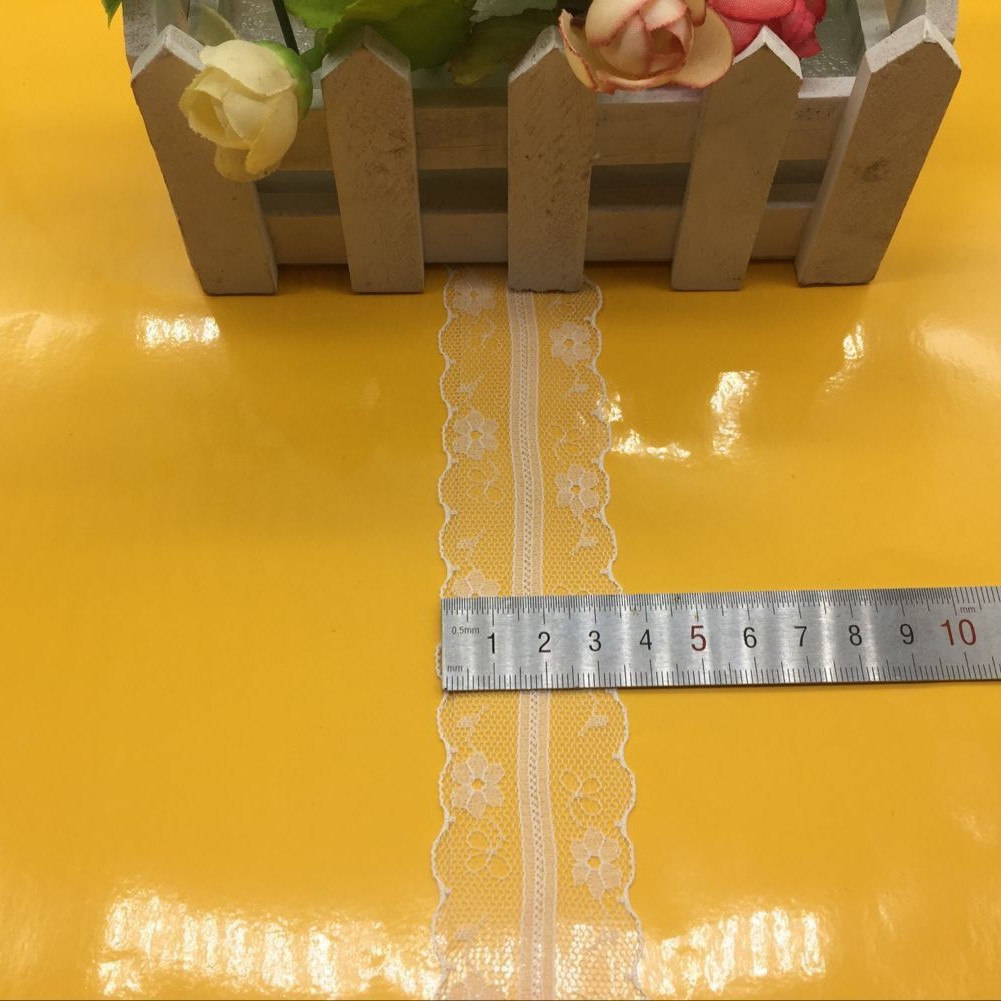福建蕾丝花边花边DIY服装辅料现货供应228-2#  宽度3.5CM