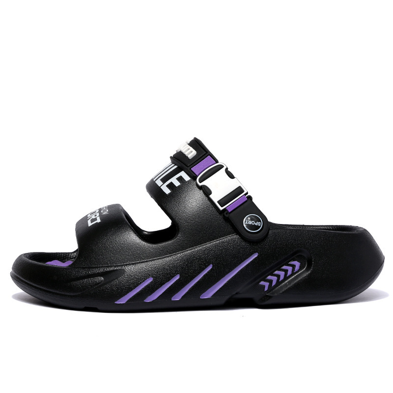 EVA deportivo de verano nuevo aumento de altura amortiguador antideslizante pisar mierda sensación de fondo suave al aire libre ocio trapos fríos para hombres