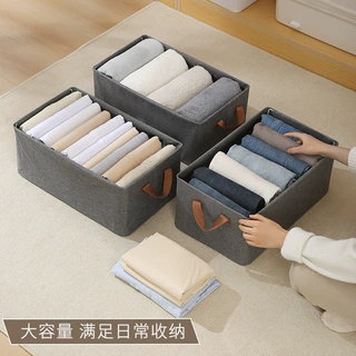 阳离子钢架收纳箱多功能抽屉式大容量分层衣物整理盒带手提储物箱