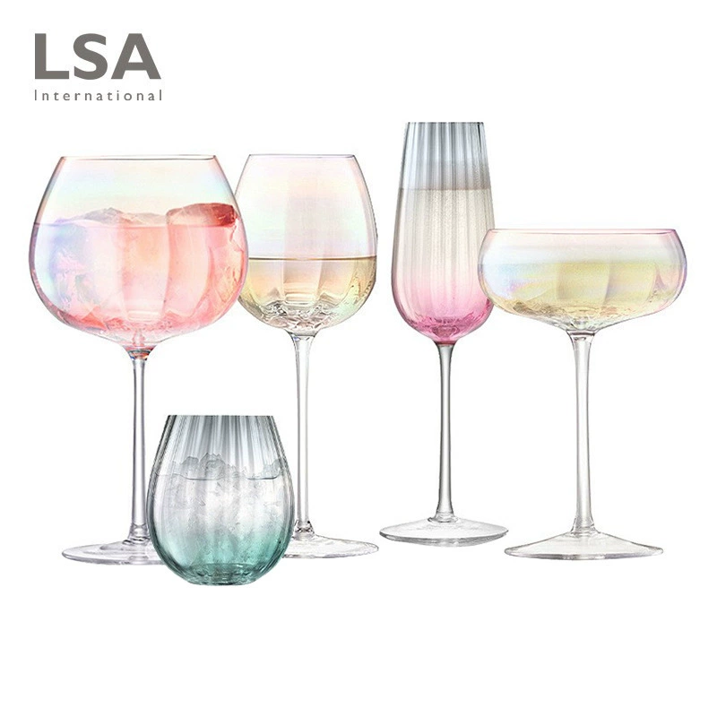 UK LSA Pearl Rainbow Бокал шампанского бокал импортный бокал для вина