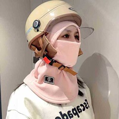 骑车帽子秋冬季防风防寒面罩保暖围脖护脸耳朵防冻护骑行保暖头套