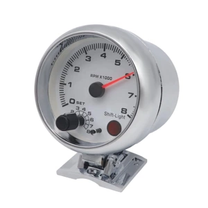 Avtomobil Taxometri Dəyişdirilmiş Taxometr 12V Yarış Modifikasiyası 7 Rəng Tənzimlənən 3.75”