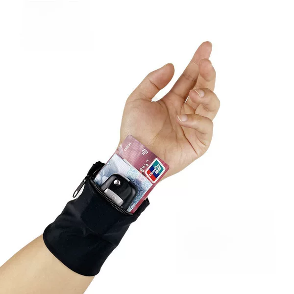 Outdoor Fitness Mobile Phone Arm Bag Sports Elastic Arm Belt Running Mobile Phone Bag Cycling Arm Cover Breathable Arm Bag Handbag