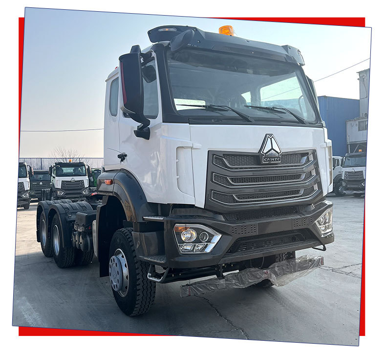 Foreign Trade Export Sinotruk Howo 6*4 Tractor Truck 371 Horsepower Heavy-Duty Truck Tractor Head Transport Truck Head