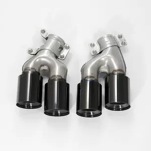 Suitable for Bmw 5 Series 525Li 530 540g30 G38 Modified Carbon Fiber Upgrade m Standard Exhaust Pipe Tail Throat