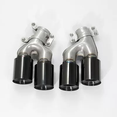 Suitable for Bmw 5 Series 525Li 530 540g30 G38 Modified Carbon Fiber Upgrade m Standard Exhaust Pipe Tail Throat (Exhaust pipe)