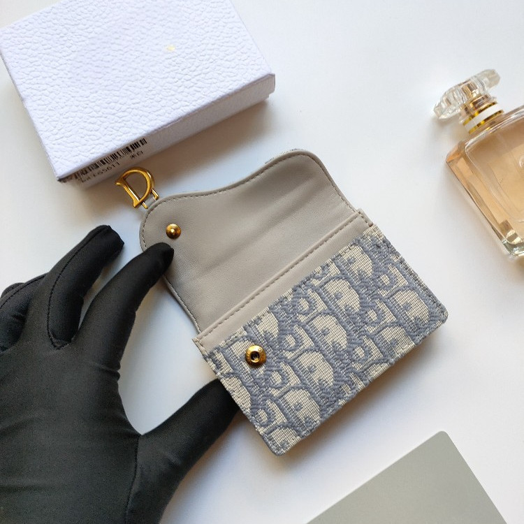 Nuevo estilo francés viejo bolso corto de cambio 204 nicho de diseño retro multifunción bolso de tarjetas multi-capacidad bolso de tarjetas