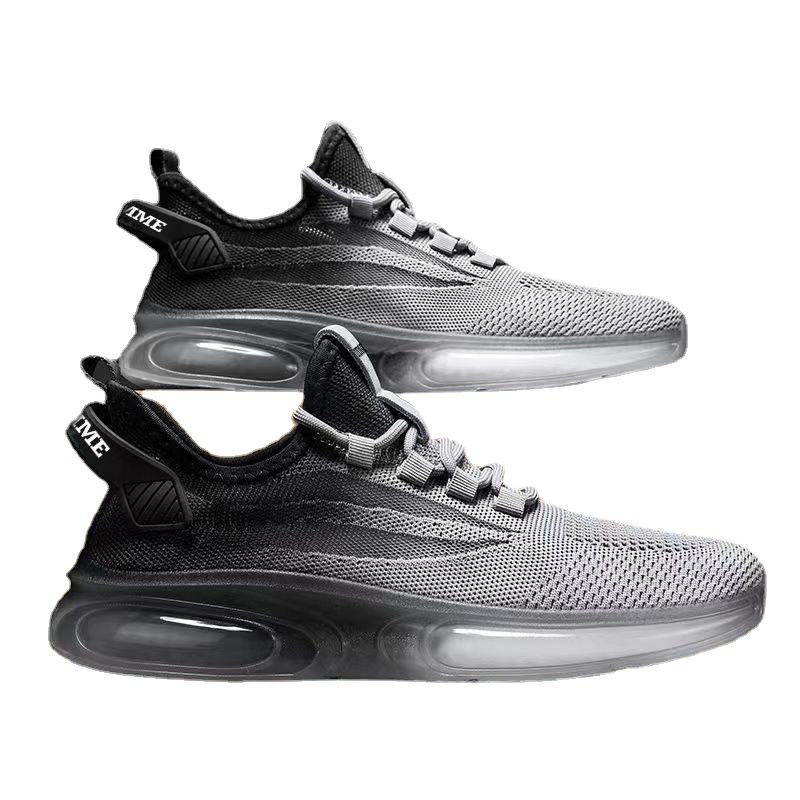Nuevos zapatos transfronterizos para hombres, suela de gelatina, comercio exterior al por mayor, zapatos deportivos ligeros de tendencia baja de primavera y verano, zapatos casuales para correr