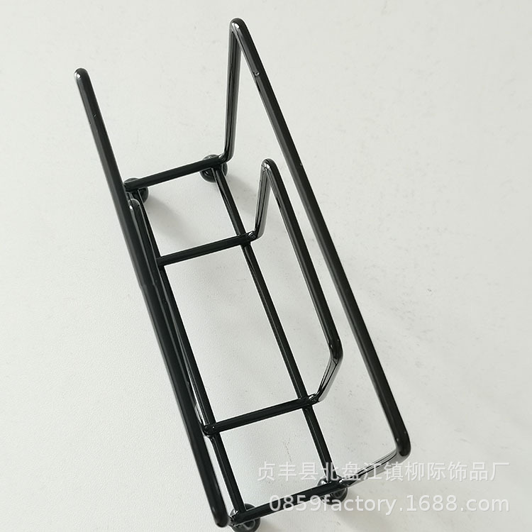 Iron tissue holder kitchen simple creative tissue holder napkin storage rack desktop decoration ornaments wholesale
