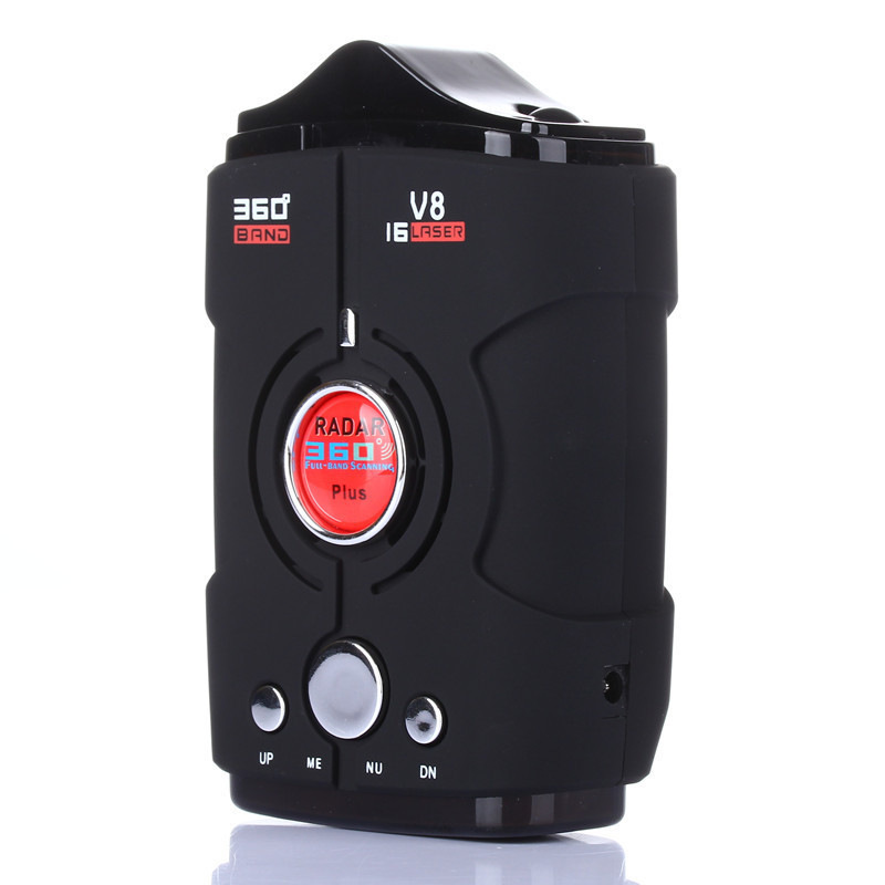 Clearance V8 Electronic Dog Foreign Trade Car Radar Speedometer Vehicle-Mounted Mobile Speedometer Electronic Dog Speedometer