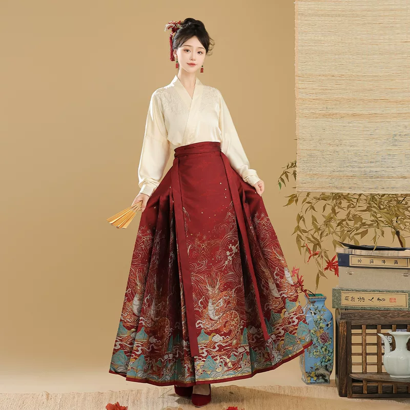 Genuine design long Hanfu, Chinese style