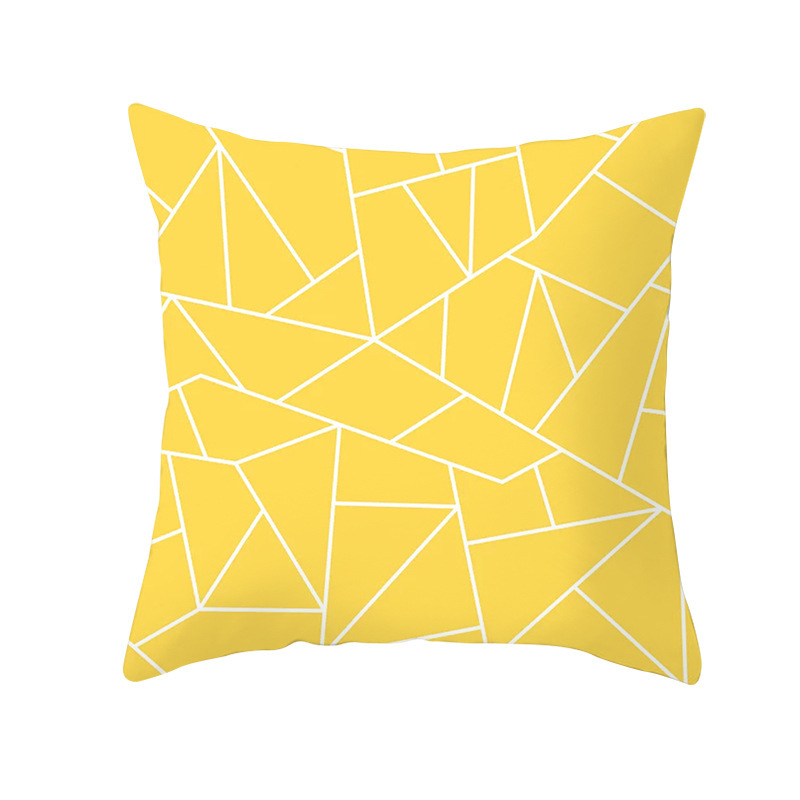 Geometric Sofa Pillow Cover