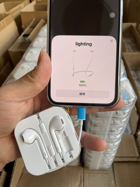 Apple Bluetooth pop-up universal headset (with crystal box)