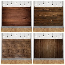 实木复古仿真木板外贸跨境新款亚马逊写真材质拍照摄影背景布横幅