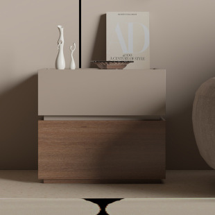 Bedside Table Bedside Simple Modern Bedroom Small Storage Cabinet Home Building Blocks Light Luxury Storage Advanced Bedside Cabinet