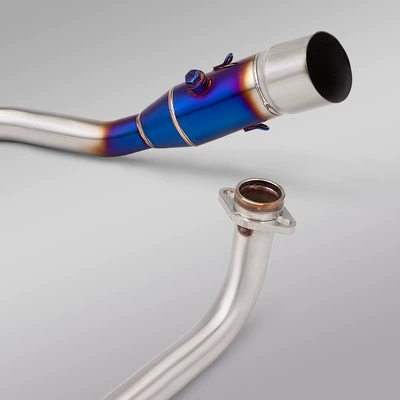 Motorcycle exhaust pipe Stainless Steel Front Exhaust