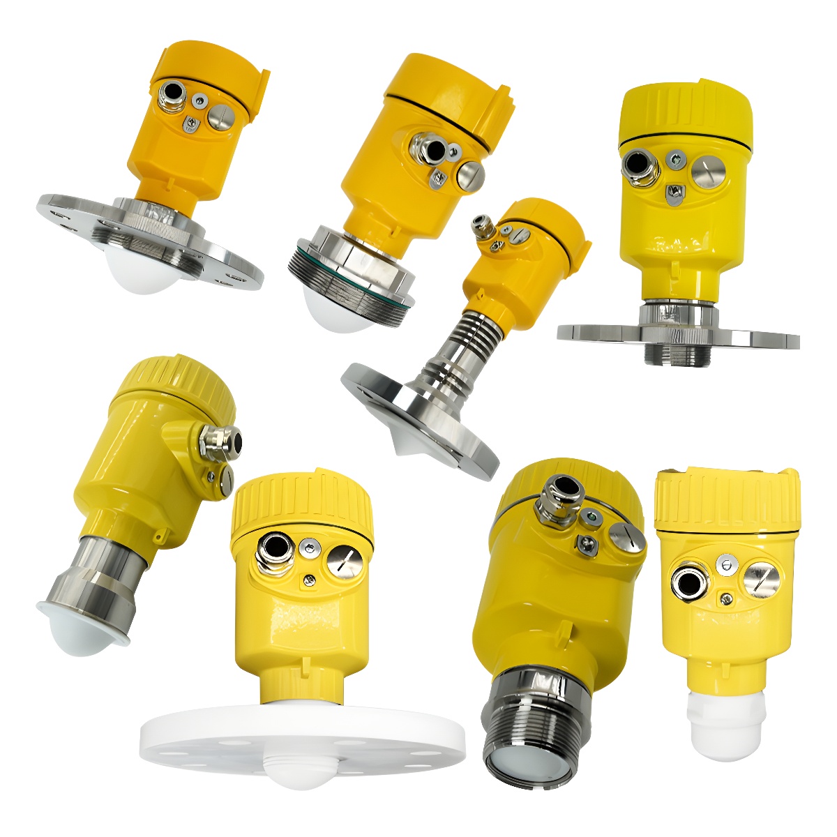 80G高频雷达液位计料位计 玉米粉料智能防爆数显小盲区雷达物位计