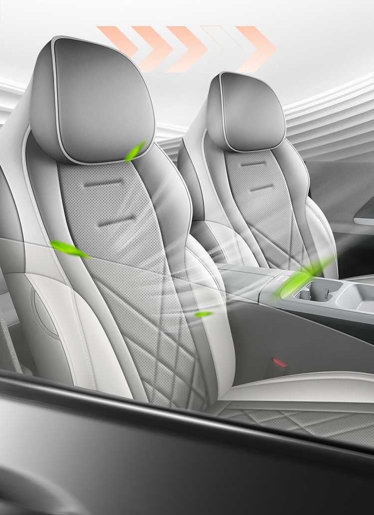 Specifically designed seat cushion and car seat cover for the Arcfox Koala S, suitable for all seasons, breathable and odorless