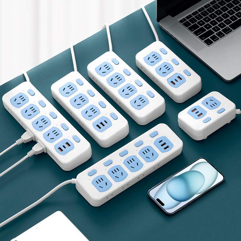 多功能插座面板多孔带usb扩展排插家用桌面转换器插板插线板插座