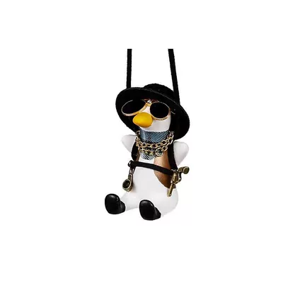 Car hanging, Female Duck Swing Cartoon Car Decoration - cowboy-thin