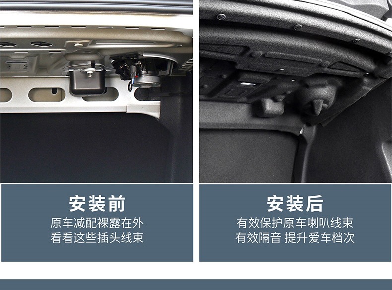 Suitable for Buick 23-26 models of the LaCrosse, this is a soundproofing cotton for the trunk, used for interior modification, and is a thickened insulation cotton for the trunk
