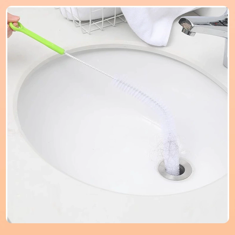 ◍71CM Flexible Pipe Cleaning Brush Sewer Dredge Sink Pool Dredge Brush Drainage Pipe Cleaning
