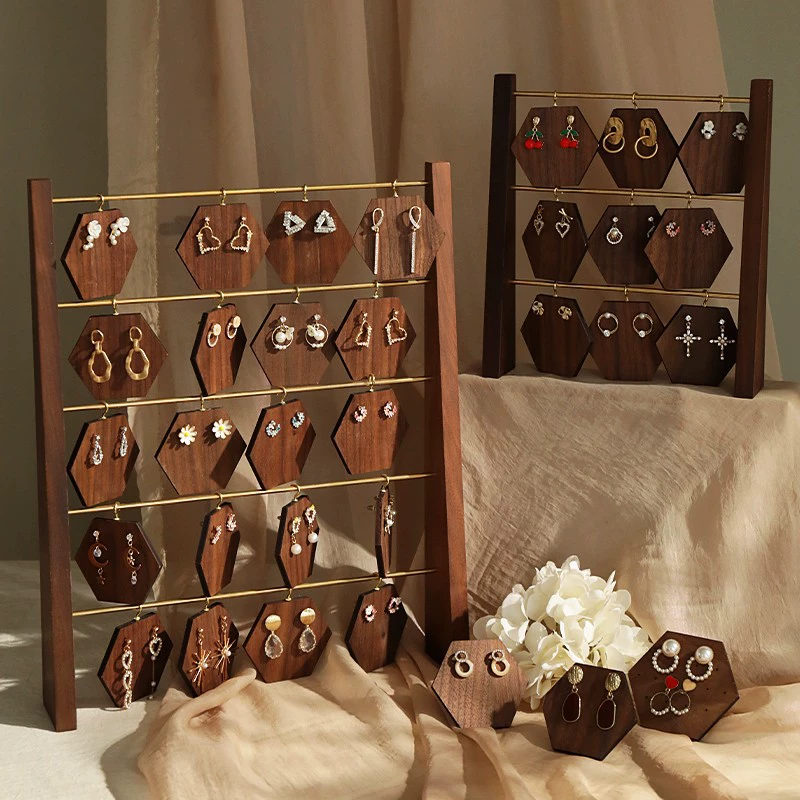 Earrings, storage system, accessory, stand