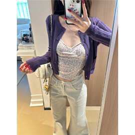 1*1随心裁韩系甜美减龄碎花吊带背心2026春夏秋季新款内搭上衣女