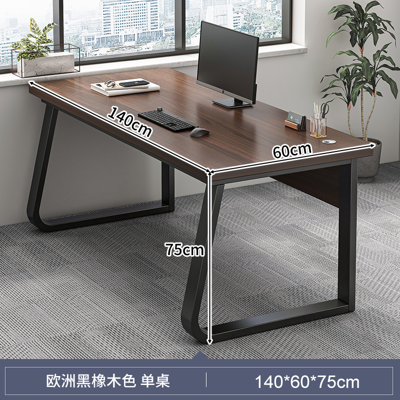 Personal de escritorio de oficina y silla combinación de cuatro o seis personas de escritorio de la computadora de oficina muebles de la estación moderna minimalista titular de la tarjeta de pantalla