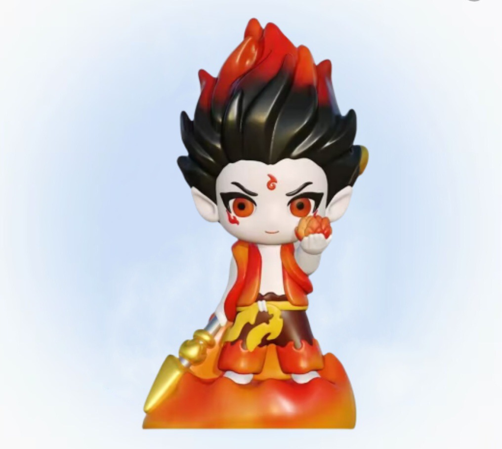 손을 잡고 있는 나타 25cm 석고 인형 라텍스 몰드