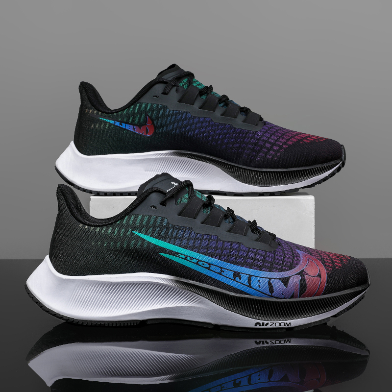 スーパーペガサス 37 本物の zoom38 ランニングシューズメンズ 39 莆田メンズシューズ夏通気性軽量衝撃吸収ランニングシューズ|undefined