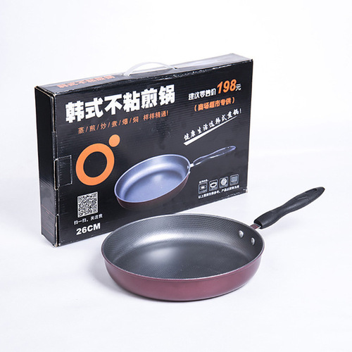Manufacturer wholesale non-stick small frying pan one-piece drop-shipping wok non-stick pan creative small gift pan