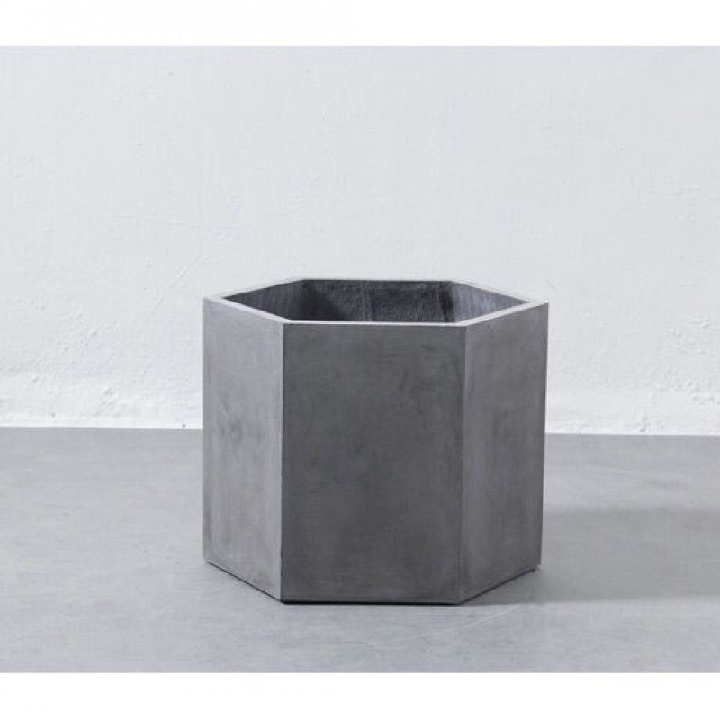 Macetas de barro de viento industrial de celebridades de Internet Macetas de plantación de plantas verdes de monstera retro Macetas de cemento cilíndricas ins al por mayor