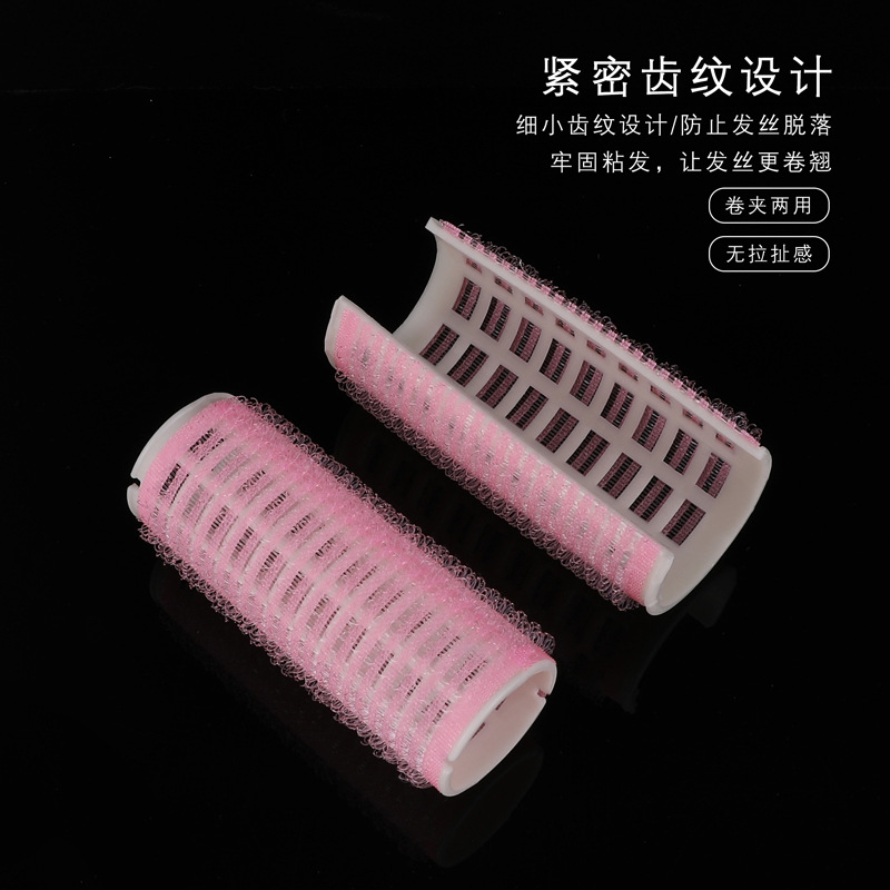 self-adhesive curly bangs with velcro