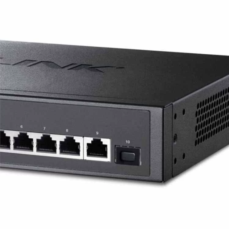Пу Лян TP-Link TL-SL3210PE 10 портов двухуровневый управляемый POE коммутатор 8-входных 100 мегабит 2 гигабит гигабит гигабит